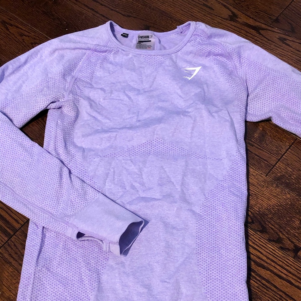 Gymshark violet long sleeve